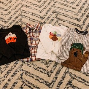 3T Boys Winter Shirts Bundle